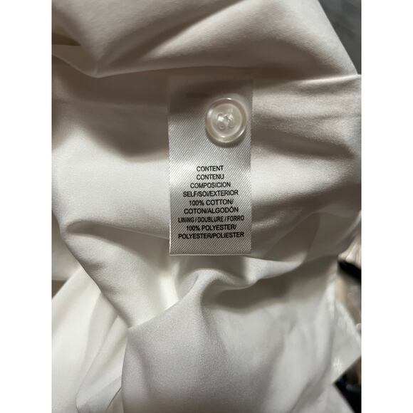 WAYF White Cotton Eyelet Mini Dress XL NWT Party Holidays Family Photos Wedding - Picture 8 of 9